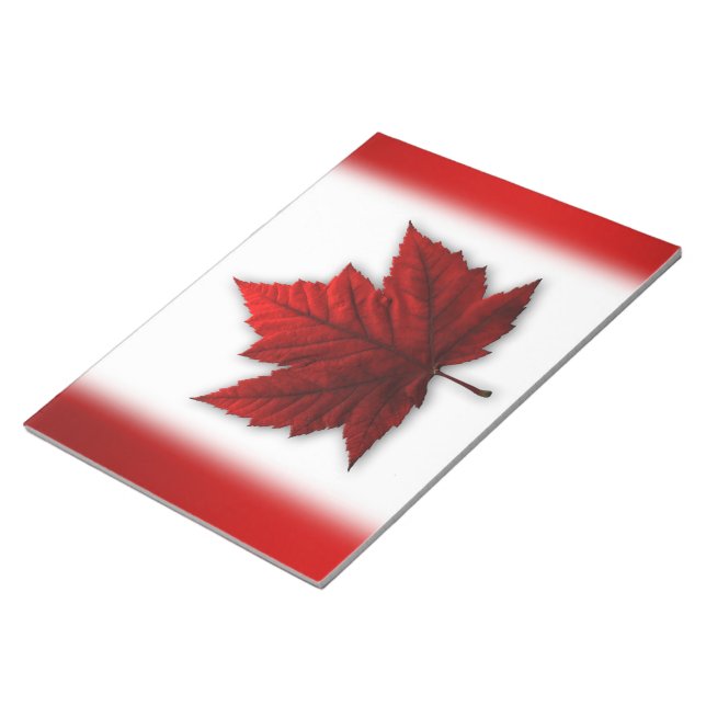 Bloc De Notas Regalos de Canada Flag Souvenir Notepad Canada (Lado Derecho)
