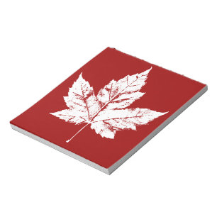 Bloc De Notas Regalos de Canadá para el Notepad Retro