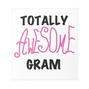 Bloc De Notas Regalos Gram Pink totalmente asombrosos
