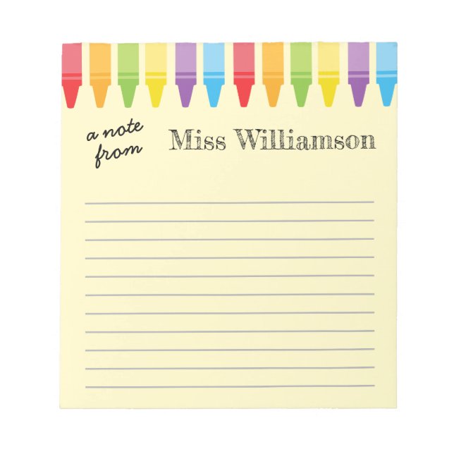 Bloc De Notas Regalos personalizados de agradecimiento a los pro (Frente)