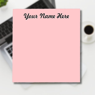 Bloc De Notas Regalos personalizados para maestros Pastel Rose U
