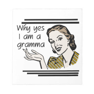 Bloc De Notas Regalos Retro Gramma