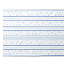 Bloc De Notas Regency Snowflakes Navidades DIY Envelope Liner