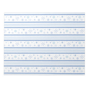 Bloc De Notas Regency Snowflakes Navidades DIY Envelope Liner