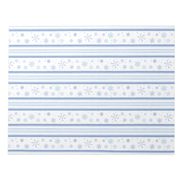 Bloc De Notas Regency Snowflakes Navidades DIY Envelope Liner (Frente)