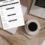 Bloc De Notas Registro de cuidadores, cuidado, notoriedad de pad<br><div class="desc">Use esta nota de desgarro para seguir el registro de cuidadores de sus padres. Esta es una de mis notas semanales de visitante con un diseño con cajas en lugar de lineales. Más fácil para alguien con manos temblorosas escribir una nota. Creé esto por mi propia experiencia con padres ancianos...</div>