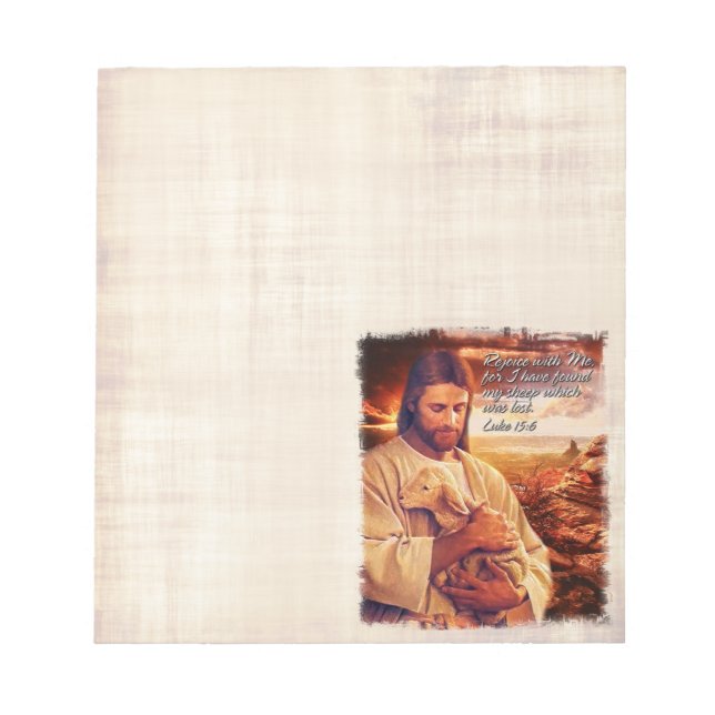 Bloc De Notas Regocijaos conmigo. Opciones (Frente)