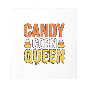 Bloc De Notas Reina de Caramelo de Maíz Diseño de Camiseta Vinta