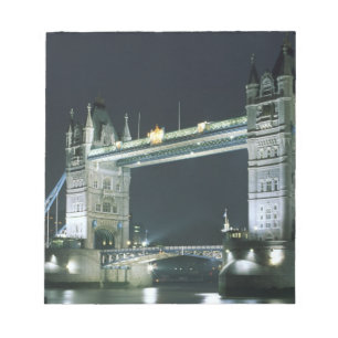 Bloc De Notas Reino Unido, Inglaterra, Londres, Tower Bridge.