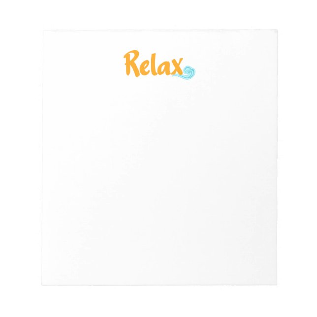 Bloc De Notas Relax Notepad (Frente)