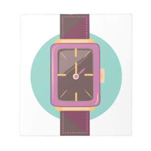 Bloc De Notas Reloj