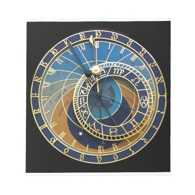 Bloc De Notas Reloj astronómico-Praga Orloj (Frente)