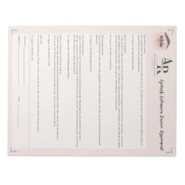 Bloc De Notas Renuncia a la Responsabilidad por Extensiones de P