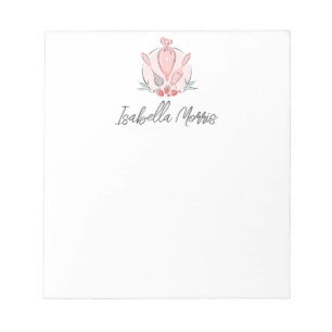 Bloc De Notas Repostería de Pastelería Bonita Personalizada 