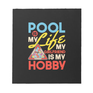 Bloc De Notas Reproductor de Billiards Billar De Piscina Es Mi