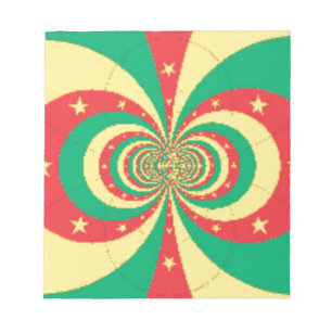 Bloc De Notas République du Cameroun five-pointed star