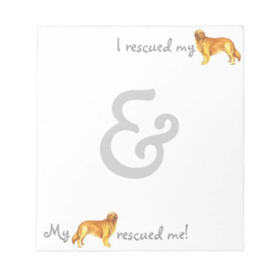 Bloc De Notas Rescate a Golden Retriever
