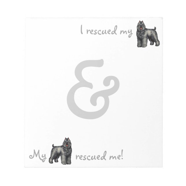 Bloc De Notas Rescue Bouvier (Frente)