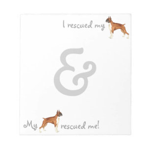 Bloc De Notas Rescue Boxer