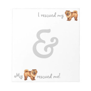 Bloc De Notas Rescue Chow Chow
