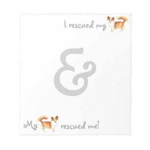 Bloc De Notas Rescue Long Coat Chihuahua