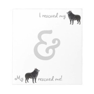 Bloc De Notas Rescue Schipperke