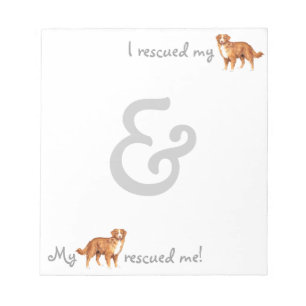 Bloc De Notas Rescue Toller