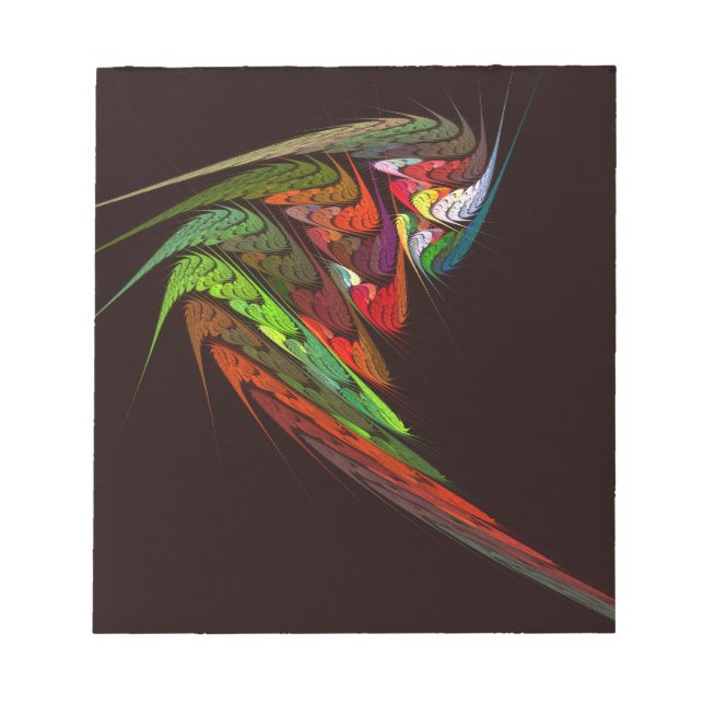 Bloc De Notas Resumen de Chameleon Art Notepad (Frente)