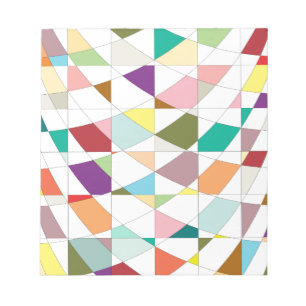 Bloc De Notas Resumen de colores Papel de cuadernillo