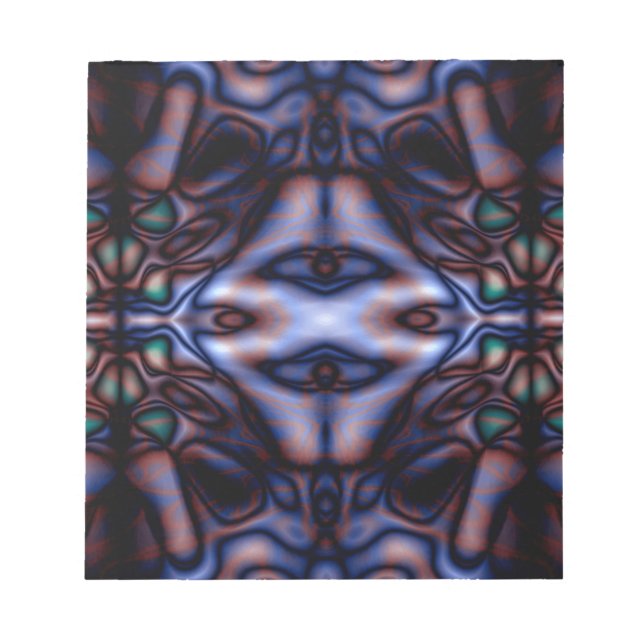 Bloc De Notas Resumen de patrón tribal (Frente)