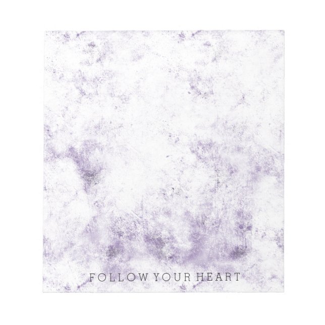 Bloc De Notas Resumen púrpura (Frente)