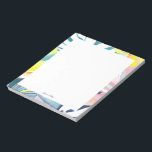 Bloc De Notas Resumen tropical apasionación personal de arte<br><div class="desc">Este diseño personalizado de cuaderno presenta un bonito arte botánico acuarela pintado a mano. Personalizar el texto con tu nombre y úselo para cualquier ocasión o negocio. En mi tienda ByEunMee hay más productos a juego.</div>