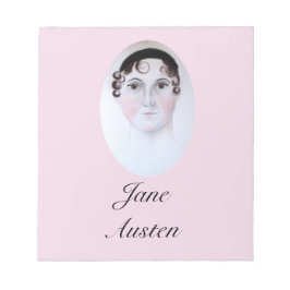 Bloc De Notas Retrato de Jane Austen, marcador de página.