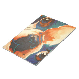Bloc De Notas Retrato de Mascota de Bulldog francés