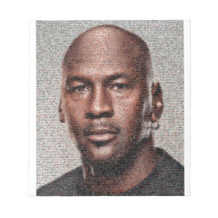 Bloc De Notas Retrato jordano de 10,000 zapatillas de deporte.