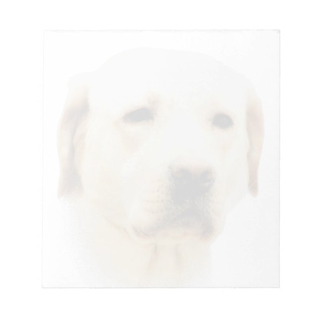 Bloc De Notas Retriever de Labrador (Frente)