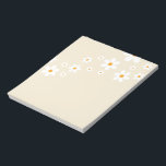 Bloc De Notas Retro Daisy<br><div class="desc">Diseño retro de Daisy.</div>