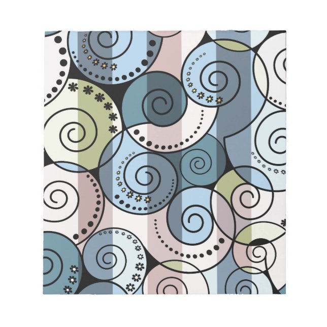 Bloc De Notas Retro, espiral (Frente)