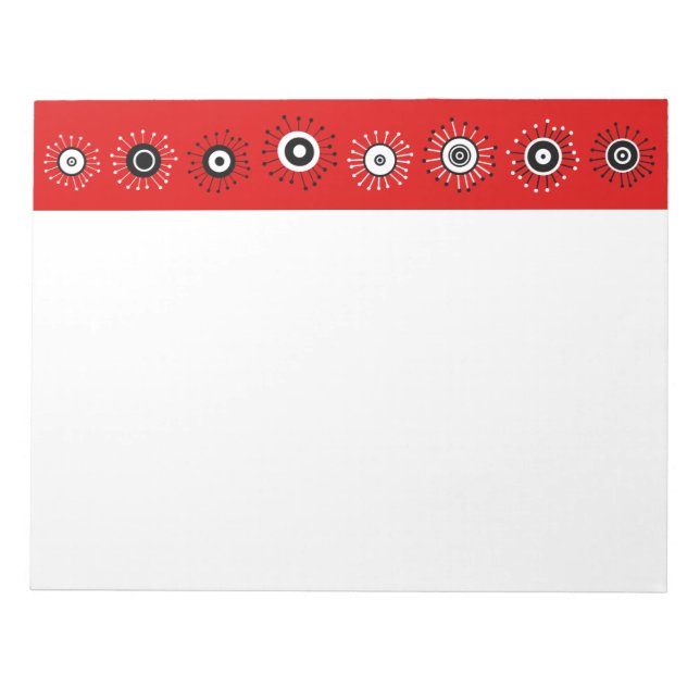 Bloc De Notas Retro Mod Starburst (Frente)