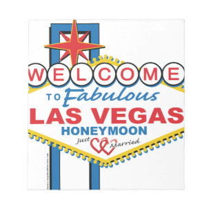 Bloc De Notas Revista de luna de miel de Las Vegas