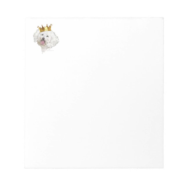Bloc De Notas Rey Bichon Frise (Frente)
