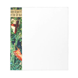 Bloc De Notas Rey Medieval Arthur William Morris