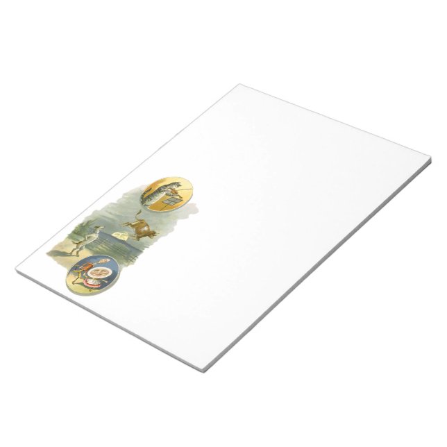 Bloc De Notas Rima infantil vintage de Mamá Oca Hey Diddle (Lado Derecho)