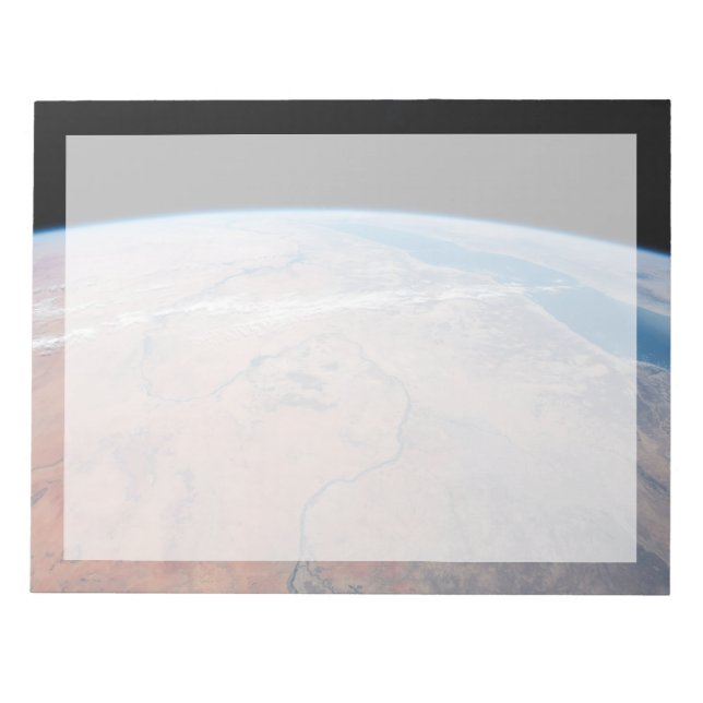 Bloc De Notas Río Nilo Elogiándose Al Norte, Junto Al Mar Rojo (Frente)