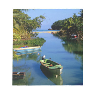 Bloc De Notas Río pintoresco cerca de Ocho Ríos en Jamaica