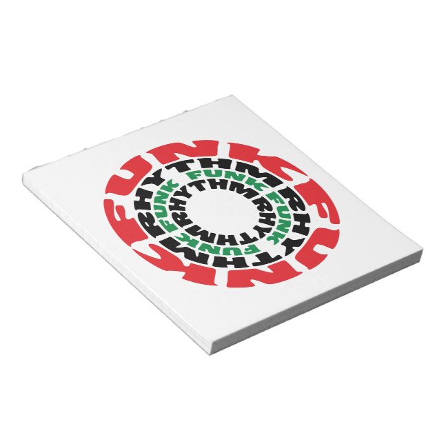 Bloc De Notas Ritmo Funk Funk Rhythm (Lado Derecho)