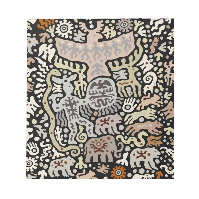 Bloc De Notas Ritual del Peyote Chamánico (Frente)