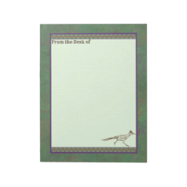 Bloc De Notas Roadrunner del Suroeste Sagebrush Green