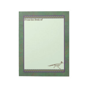 Bloc De Notas Roadrunner del Suroeste Sagebrush Green