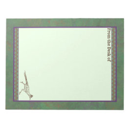 Bloc De Notas Roadrunner del Suroeste Sagebrush Green